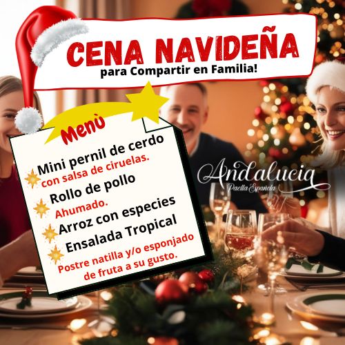 Cena Navideña para compartir en familia